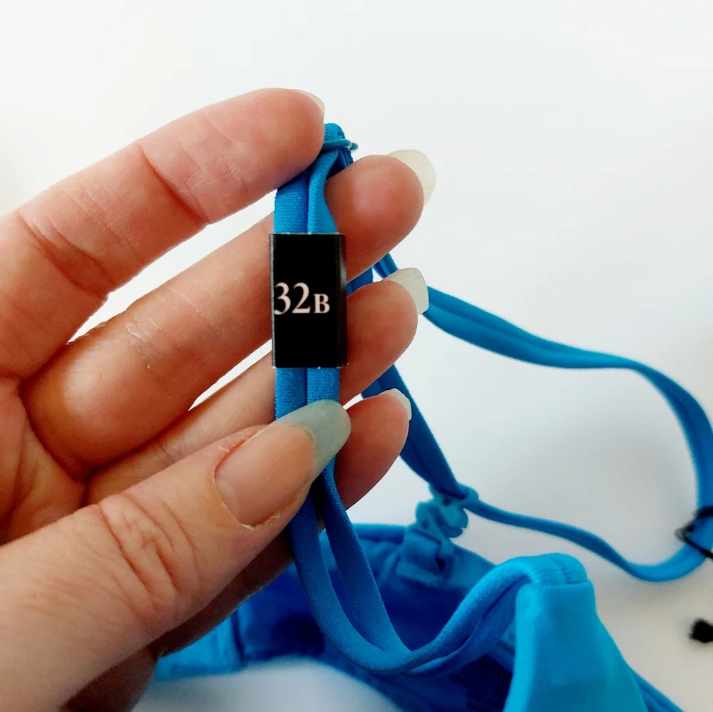 NWT Blue/Teal/Aqua Victoria Secret Very Sexy‎ Padded Pushup Bra 32B style 110374